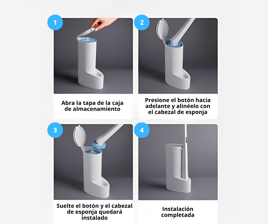 Easy Clean®-Cepillo para Baño + 15 Cabezales GRATIS