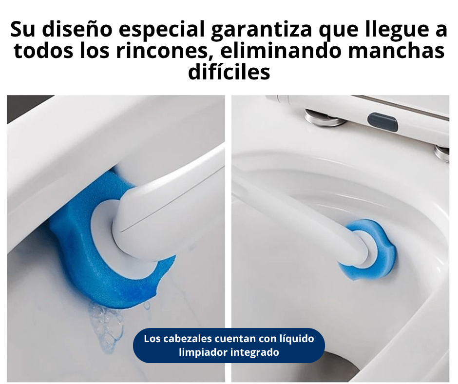 Easy Clean®-Cepillo para Baño + 15 Cabezales GRATIS