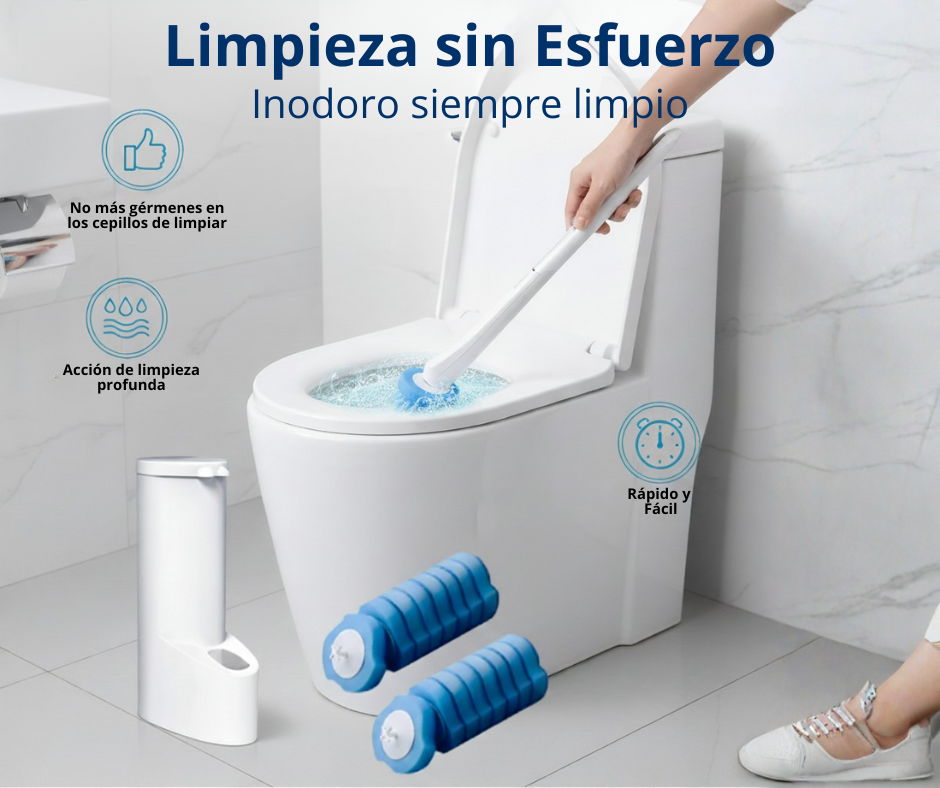 Easy Clean®-Cepillo para Baño + 15 Cabezales GRATIS