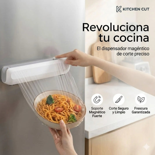 KITCHENCUT™ – Dispensador Magnético con Corte Preciso